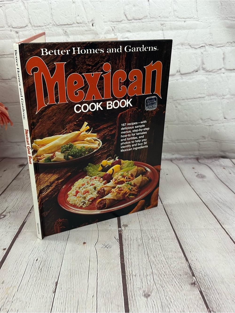 Better Homes and Gardens Mexican Cook Book - Brown Cover Art
